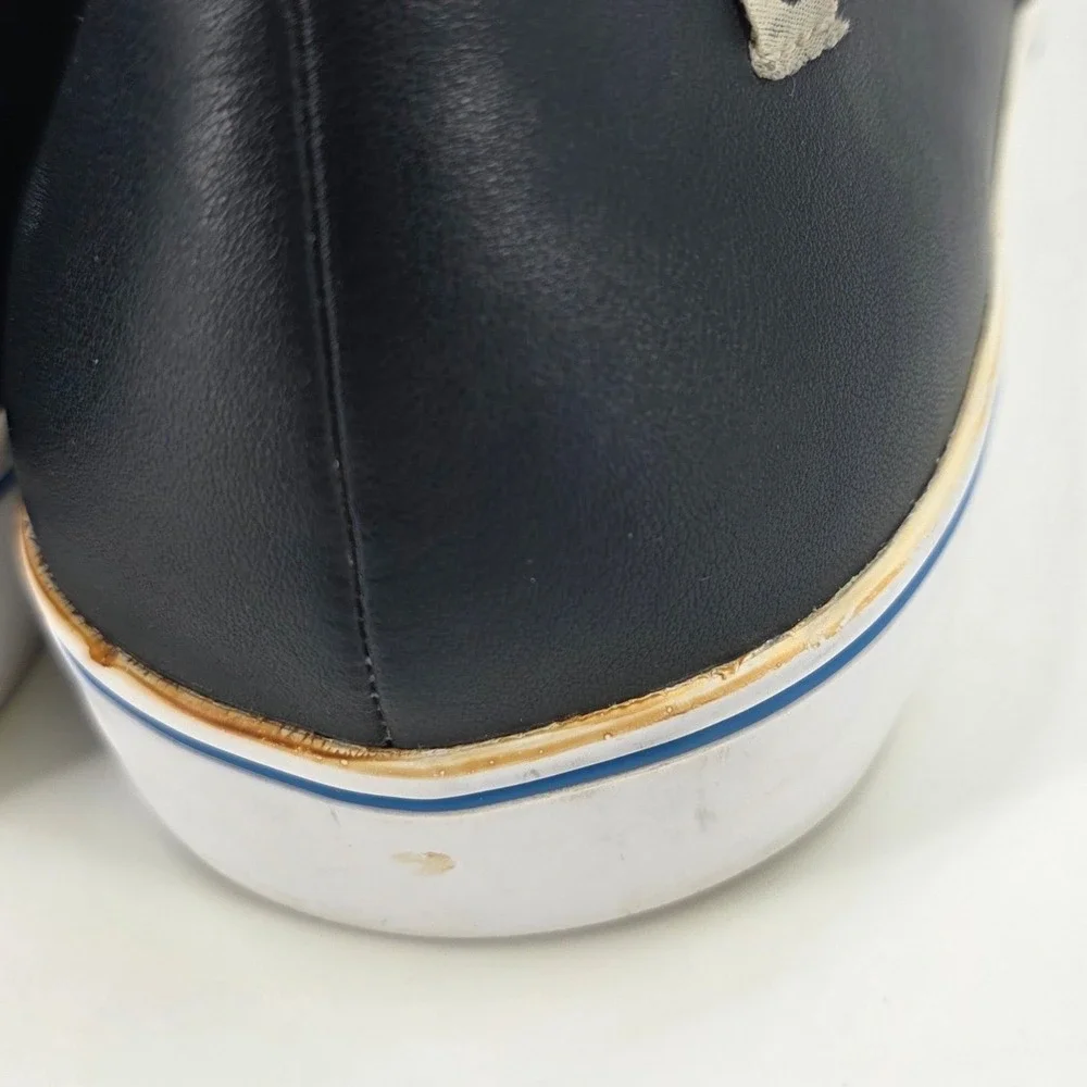 COACH CITYSOLE SKATE SLIP ON SNEAKERS MENS SIZE 10 D BLUE CAMO LEATHER CANVAS - Picture 6 of 14